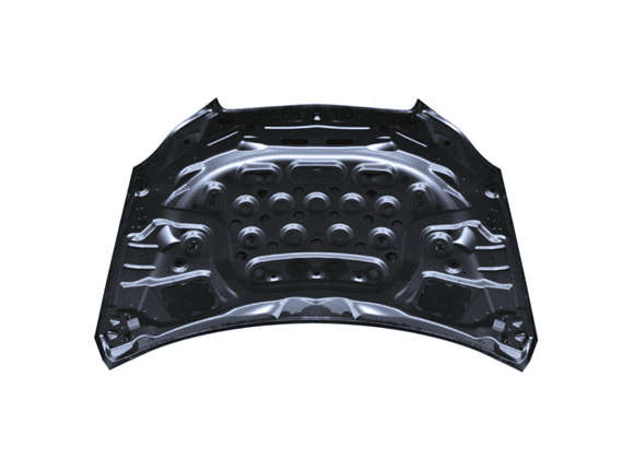 MERCEDES W205 C CLASS ALUMINUM BONNET - 2058800457