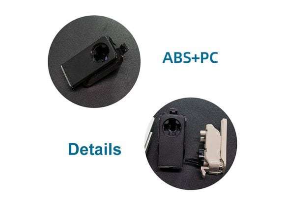 MERCEDES GLOVE BOX CUBBY HOLE HANDLE REPLACEMENT FOR W204 - Black