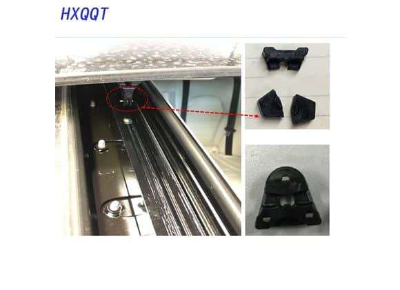 MERCEDES PANORAMIC SLIDING ROOF SUNROOF RAIL FRAME GLASS SLIDER GUIDE REPAIR CLIPS MINI KIT - CLA...