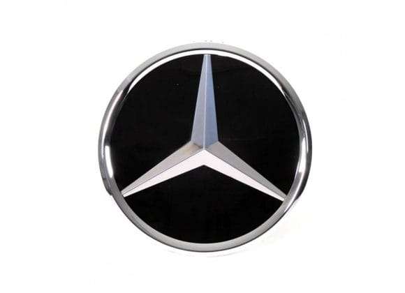 Glass Mirror Badge Mercedes W204 Main Grille With Distronic Sensor - A1648880411