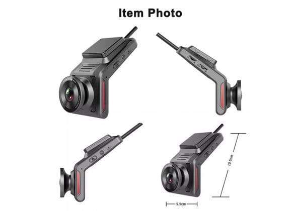 DVR DUAL DASH CAM WITH WIFI 4G LTE AND LIVE TRACK MONITORING