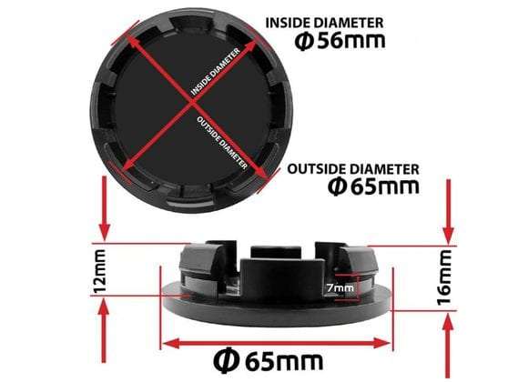 CENTRE WHEEL HUB CAP 65MM 3B7601171 COMPATIBLE WITH VW