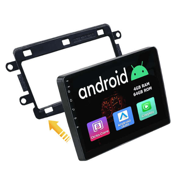 Renault Universal 9inch Android Navigation with Carplay/Android Auto