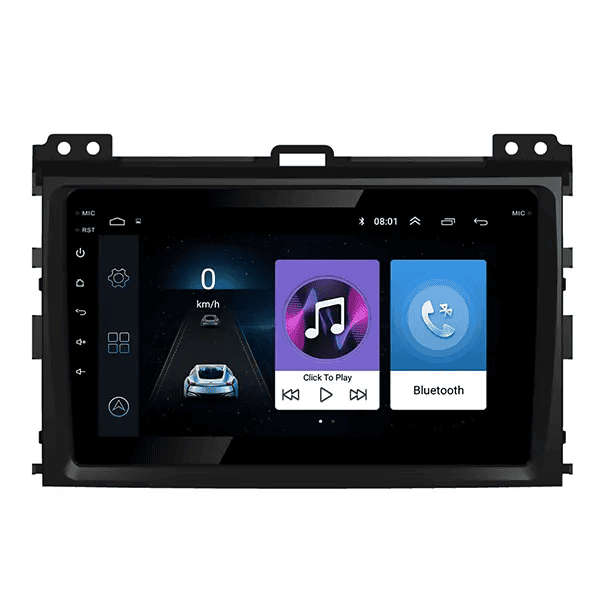 Toyota Prado 2002- 2009 Android Multimedia System with Car Play and Android Auto