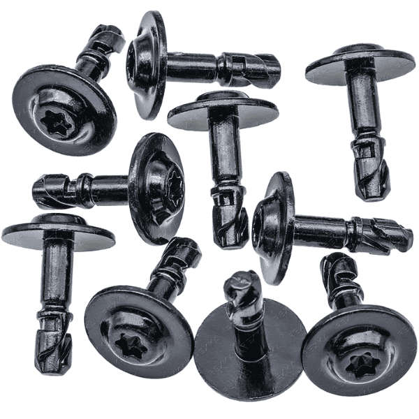Fender Liner Splash Shield Bumper Cover Screw for Audi Vehicles - 8W0805121 Set of 5