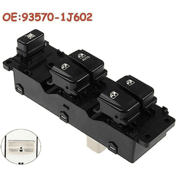 Hyundai I20 Electric Window Switch Button RHD - 93570-1J602 935701J602 935701J100