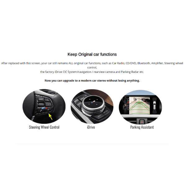 10.25'' BMW 1 series E87 Android 13 Navigation GPS for BMW E81 E82 E87 E88 (CIC)