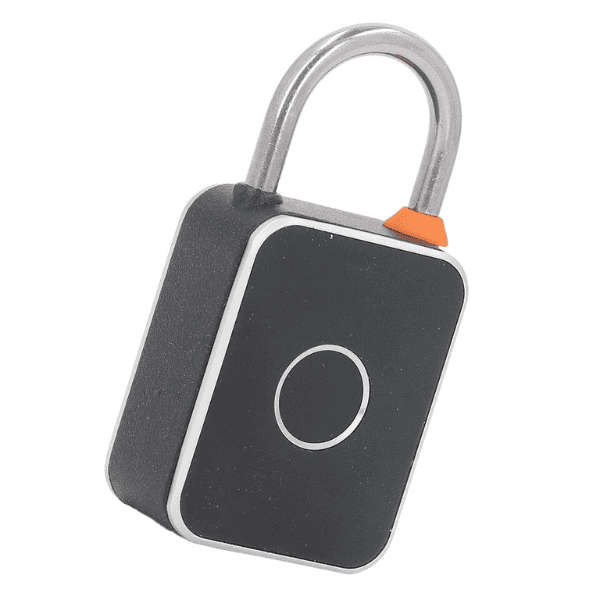 Mini Fingerprint Smart Padlock - Black