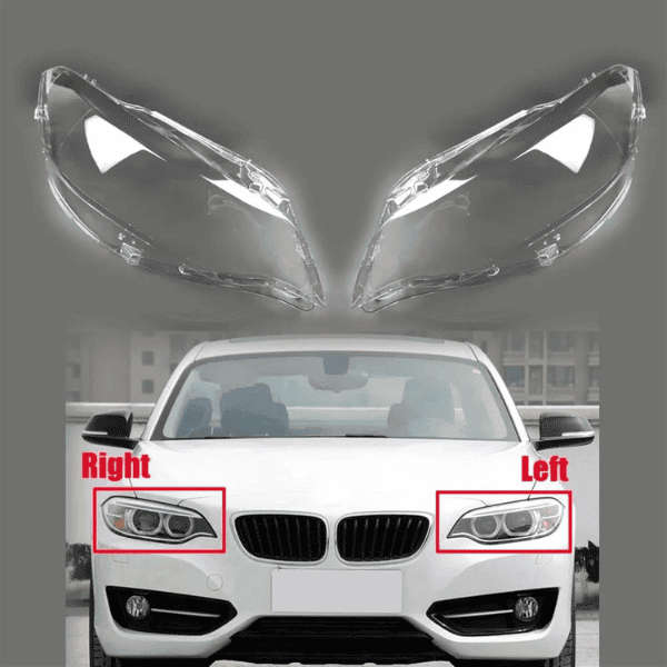 BMW 2 Series F22 F23 12-20 Headlight Replacement Lens - Right Side