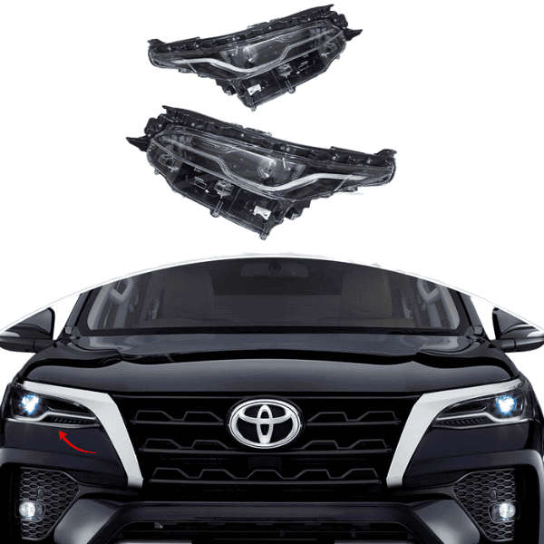 Toyota Fortuner 2021-2023 Headlight - Left Side