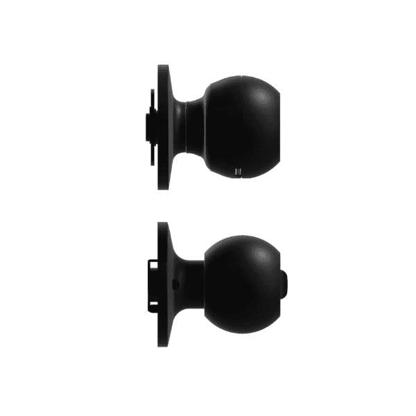 Fingerprint Smart Door Knob - Tuya Black