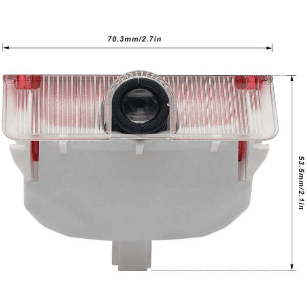 Car Door Logo Light For Mercedes Benz GLK X204 A B Class W168 W169 W245 - Set of 2