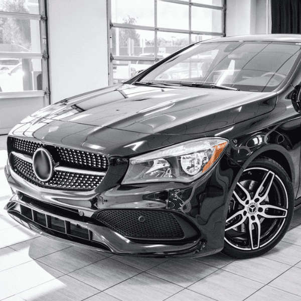 Mercedes Benz W117 CLA Class 2014-2016 Diamond Black Front Bumper Grill - 1178801503