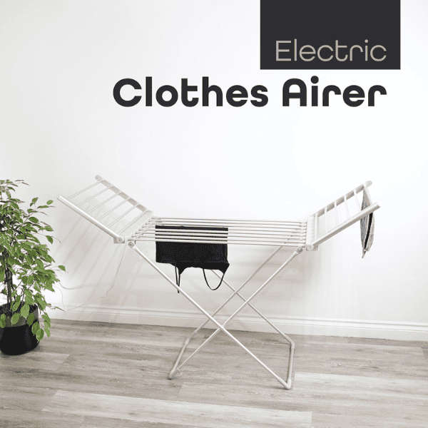 Electric Foldable Clothes Air Drying Rack