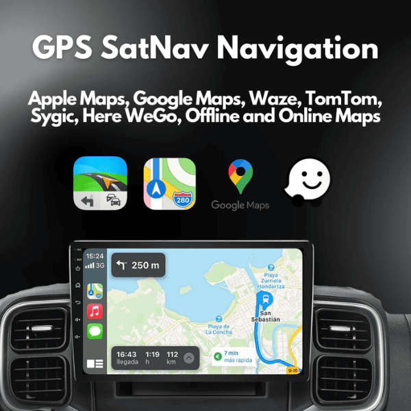 AUDI A4 / A5 (09  16) OEM FIT 10.25 HD Touch-Screen Android Navigation System with CarPlay/...