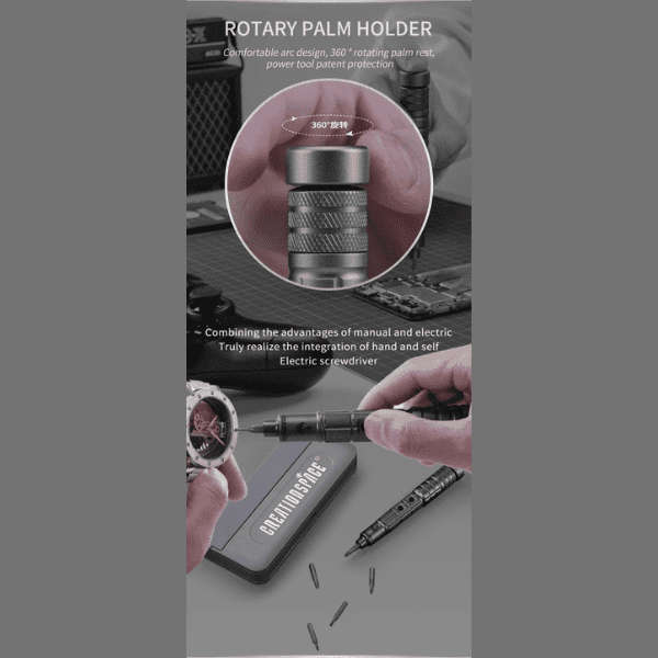 Mini Creation Space Cordless Electric Screwdriver - CS0603A