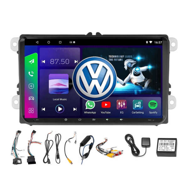 VW Android Navigation Unit CarPlay Android Auto 2GB 32GB 2024 Model