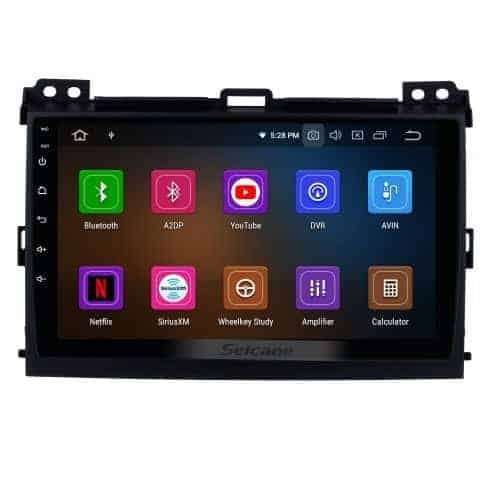 Toyota Prado 2002- 2009 Android Multimedia System with Car Play and Android Auto