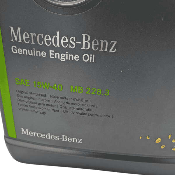 Motor Oil Original Mercedes 15W-40 MB 228.3 (5 Litres)