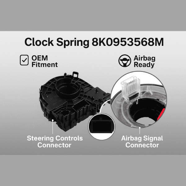 Audi Steering Angle clock Spring Sensor - 8K0953568M