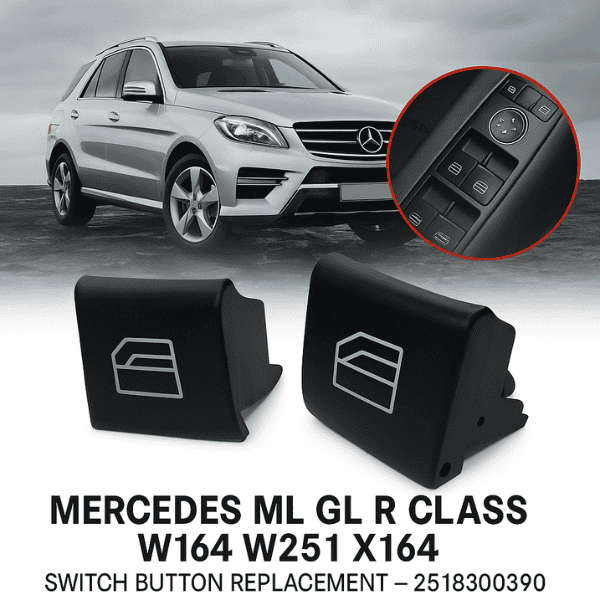 Mercedes ML GL R Class W164 W251 X164 Switch Button Replacement - 2518300390 Single Right