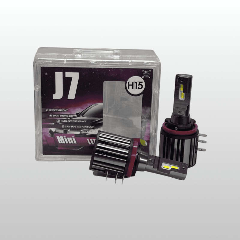 J7 H15 Canbus Wireless LED Headlight Bulbs - Set of 2