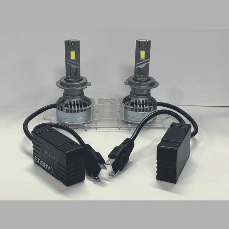D18 H7 LED Headlight 55W Canbus Bulbs - Set of 2