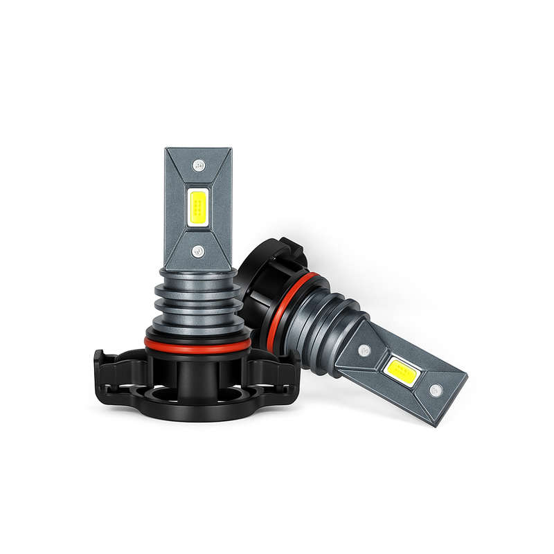 Super Bright Mini LED Fog Light Bulbs (White) 2 Pieces - PSX24W