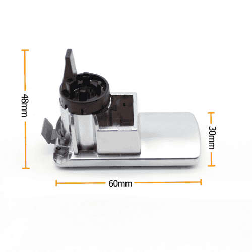 MERCEDES GLOVE BOX CUBBY HOLE HANDLE REPLACEMENT FOR W204 - Grey