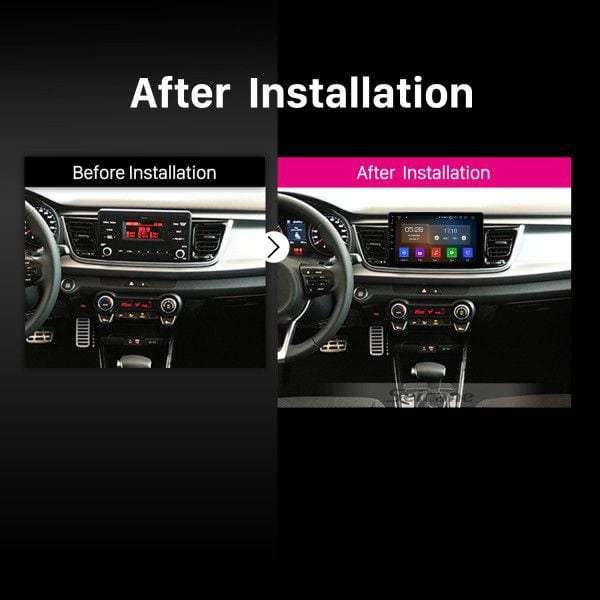 Kia Rio 2017 - 2022 Compatible Android Navigation Bluetooth with CarPlay/Android Auto