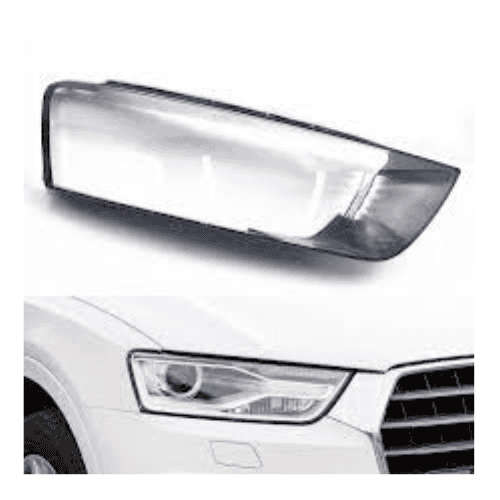 Audi Q3 Headlight Replacement Lens (2016-2018) Left - 8U0941043EDDZ