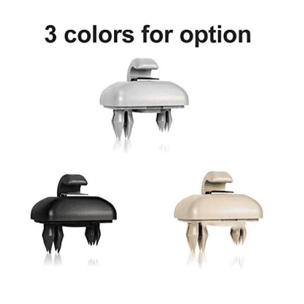 Sun Visor Holder Fix Bracket Clip for Audi Vehicles - A1, A3, A4, A5, Q3 & Q5 - Grey