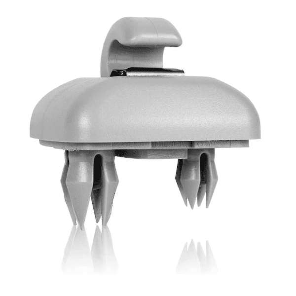 Sun Visor Holder Fix Bracket Clip for Audi Vehicles - A1, A3, A4, A5, Q3 & Q5 - Grey