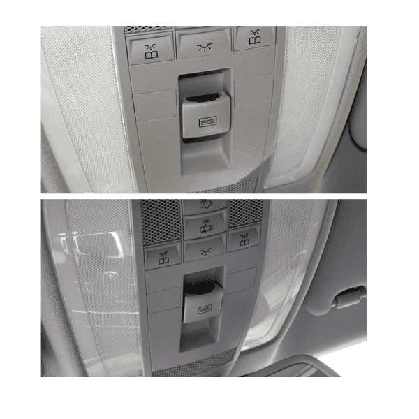 Mercedes W204 Sunroof Switch Button (Grey) - 21290010239051