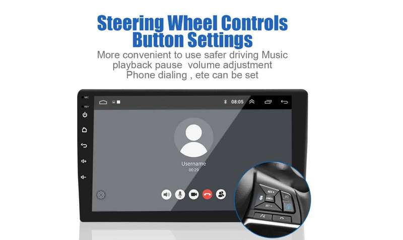 Universal 9inch Android Navigation Carplay/Android Auto Bluetooth Touch