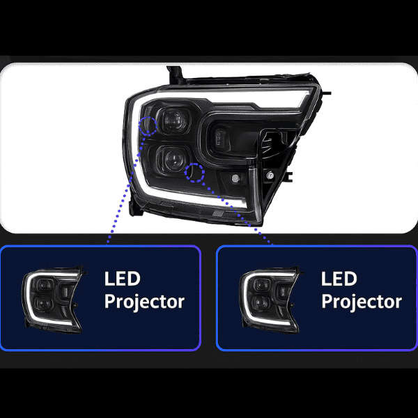 LED Projector Headlight for Ford Ranger Raptor (20222025) - Left Side