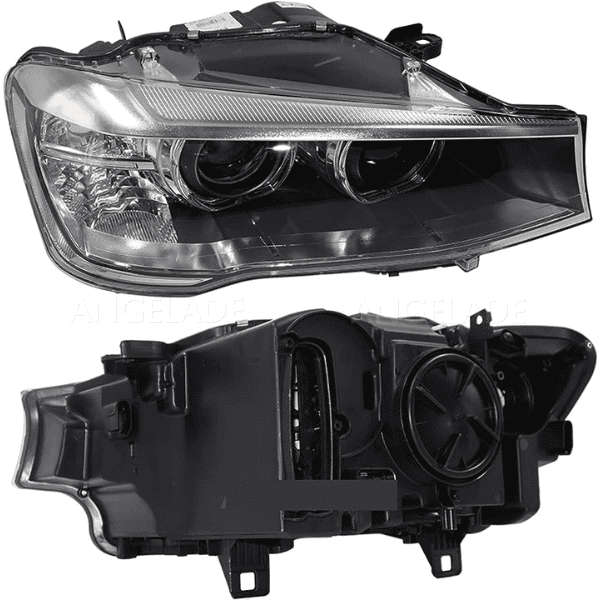 BMW X3 14-17 Xenon Headlight Shell 63117401132 - Right Side
