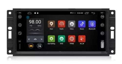 Jeep Wrangler Sahara 09-13 Android Navigation Android Auto Apple Car Play