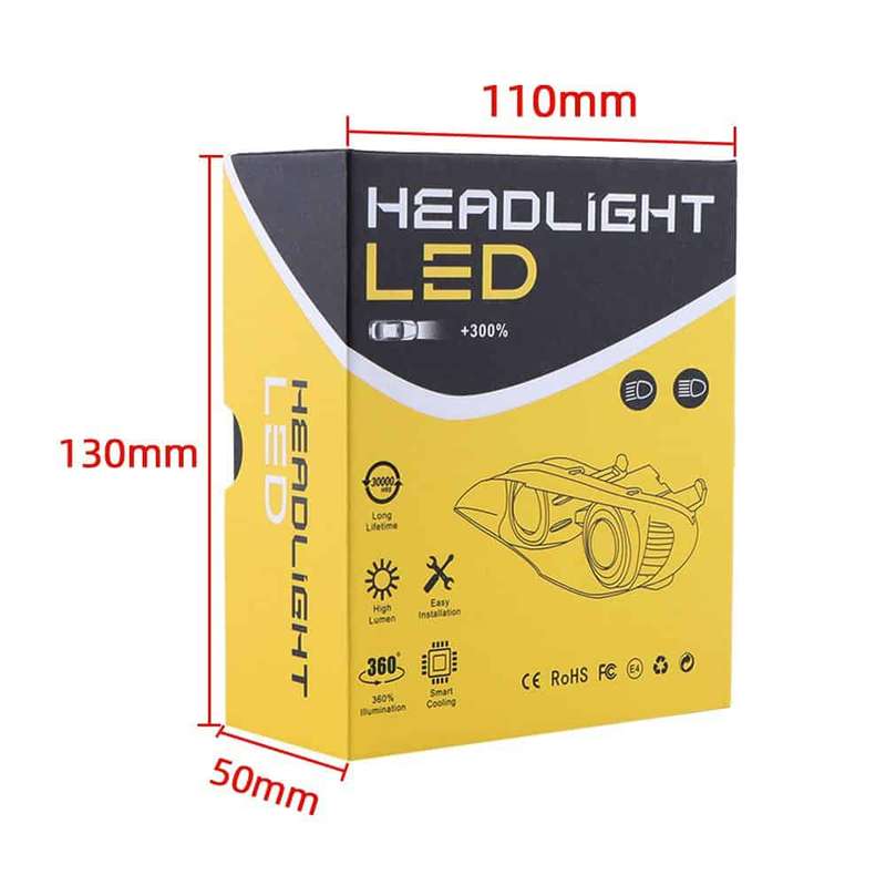 D2S LED Globes POP Super Bright Led Headlight - Set of 2