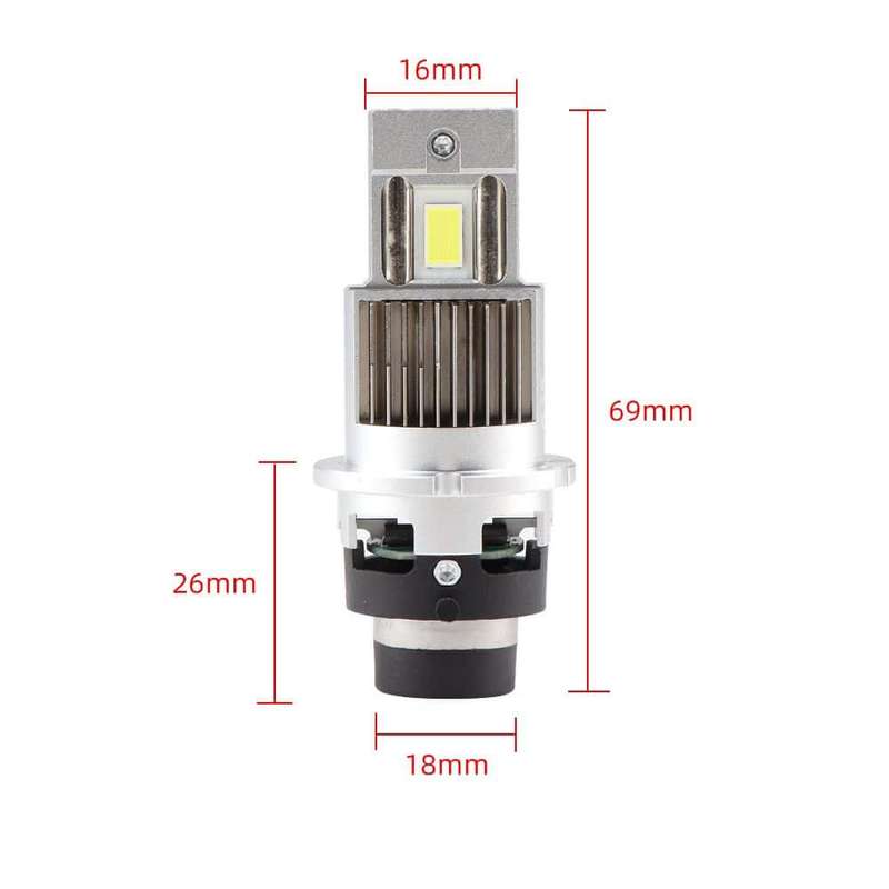 D2S LED Globes POP Super Bright Led Headlight - Set of 2