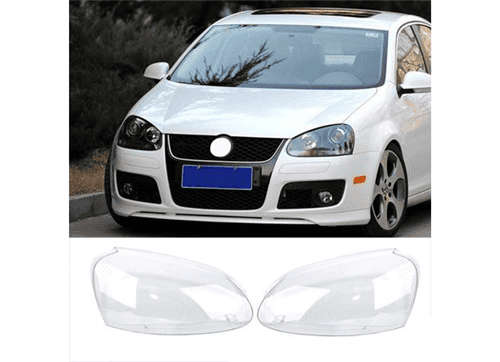 Golf 5 Jetta 0301212672DDZ Headlight Lens Replacement Cover 07-11 - Right