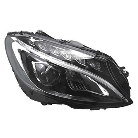 W205 Single LED Headlight A2059067403 2014-2019 Right Side SECOND HAND
