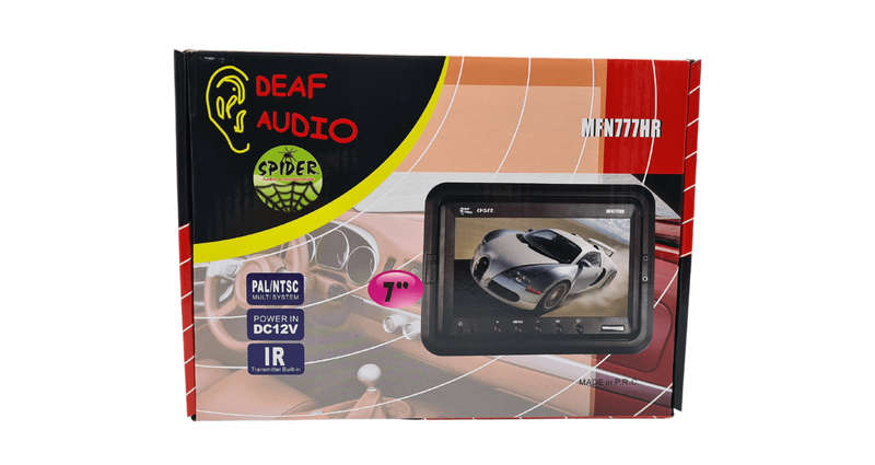 Deaf Audio MFN777HR 7" Monitor Only
