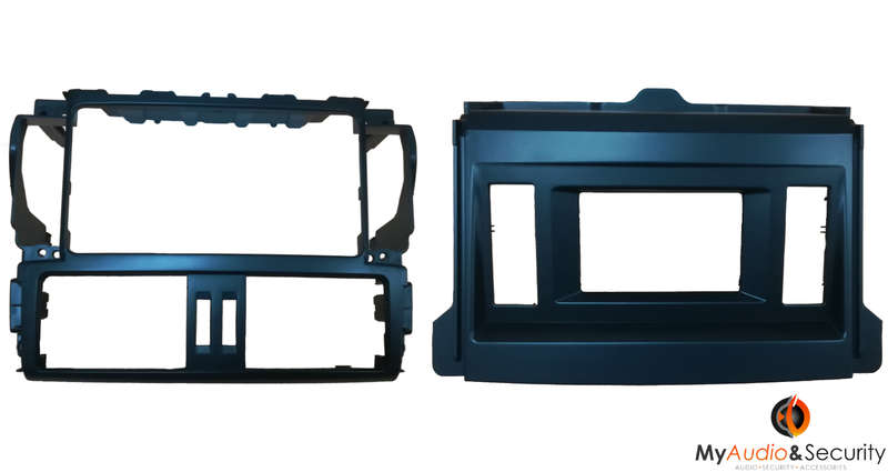 Toyota Prado GXL 2Din Fascia Trimplate 2010