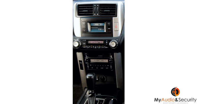 Toyota Prado GXL 2Din Fascia Trimplate 2010