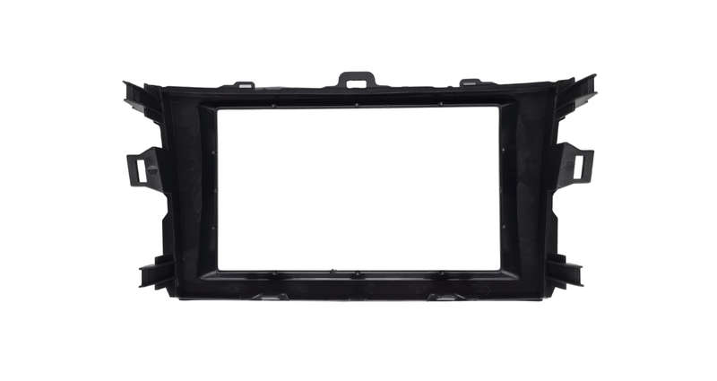 Toyota Professional Silver 2Din Trimplate 2008-2010