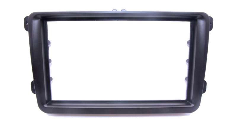 2 Din Fascia Trimplate for Volkswagen ( VW ) Golf Touran 2009 (12-155)