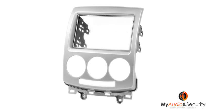 Mazda 5 Silver 2Din Trimplate 2010