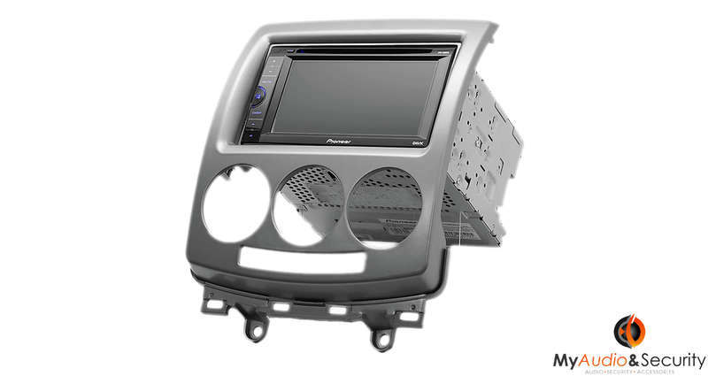 Mazda 5 Silver 2Din Trimplate 2010