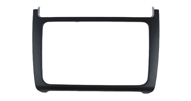 Volkswagen Polo 2 Din Black 2014 Fascia Trimplate